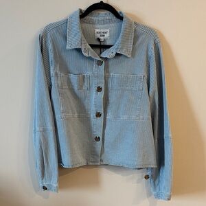 Velvet Heart faux denim top
